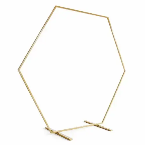 Gouden Backdrop Hexagon