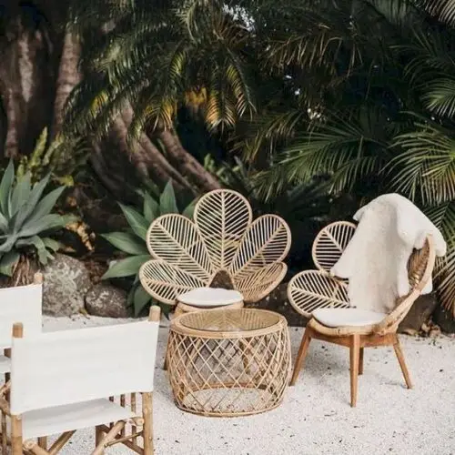 Rotan stoel Gigi