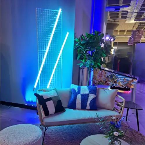 Neon Tube LED Lamp - IJsblauw - Afbeelding 3