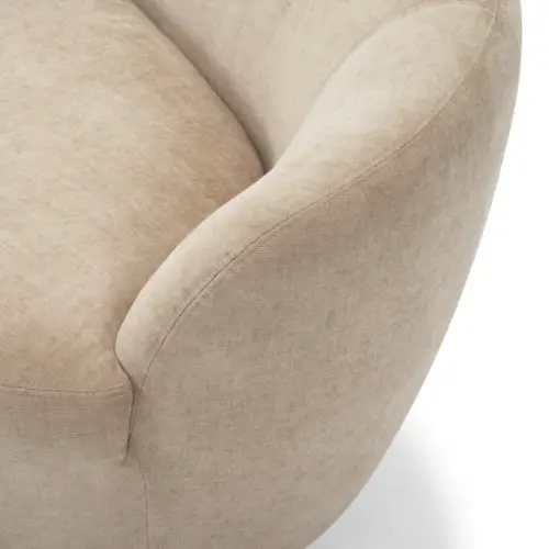 Bank Curvy Cream - Afbeelding 4