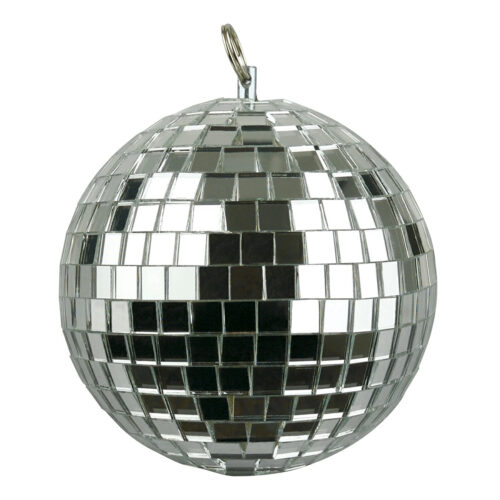 Aurasky Discobal, discodecoratie, spiraalbinding, 7 stuks, 70, 80, 90, feest, decoratie, plafonddecoratie voor rock, disco, hippie
